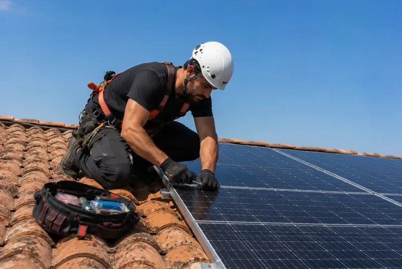 Maintenance et monitoring de panneaux solaires à Alzonne