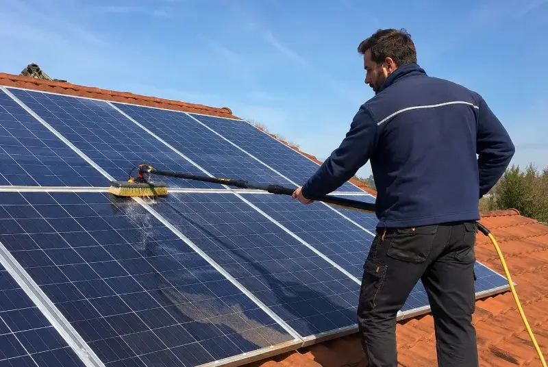 Nettoyage et entretien de panneaux solaires à Alzonne